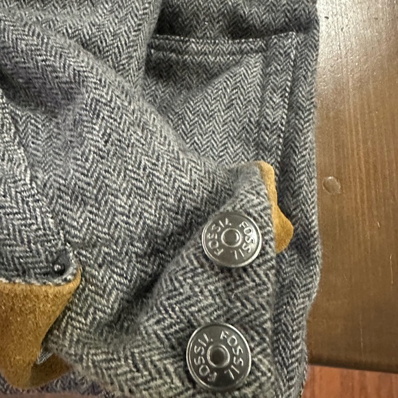 Fossil wool button up coat size M - Picture 8 of 8